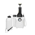 White 3-litre automobile brake oil tank replacement tool with copper and iron construction