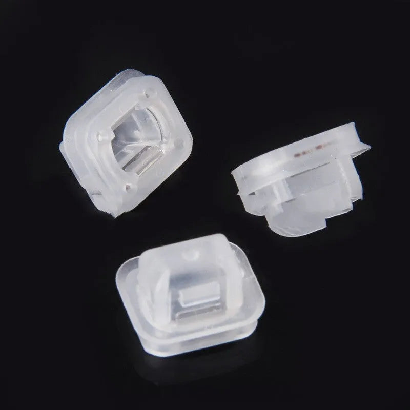 BMW E39 E38 interior plastic fasteners with peach wood finish, 100 pieces with fixed buckle seat design