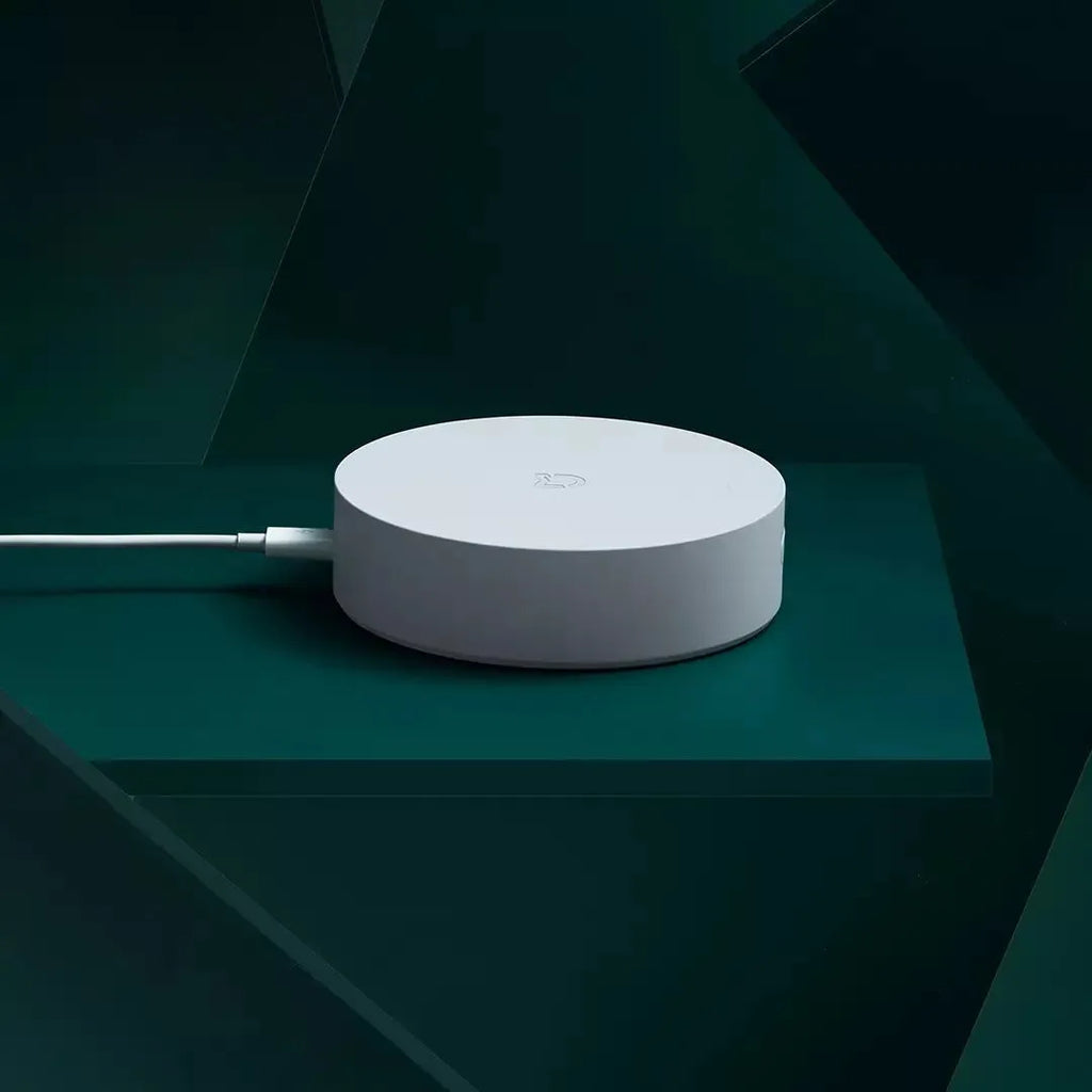White Xiaomijia intelligent multimode gateway wireless wall switch with UK plug for smart home control