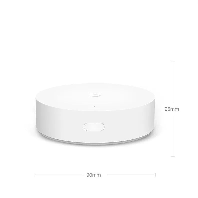 White Xiaomijia intelligent multimode gateway wireless wall switch with UK plug for smart home control