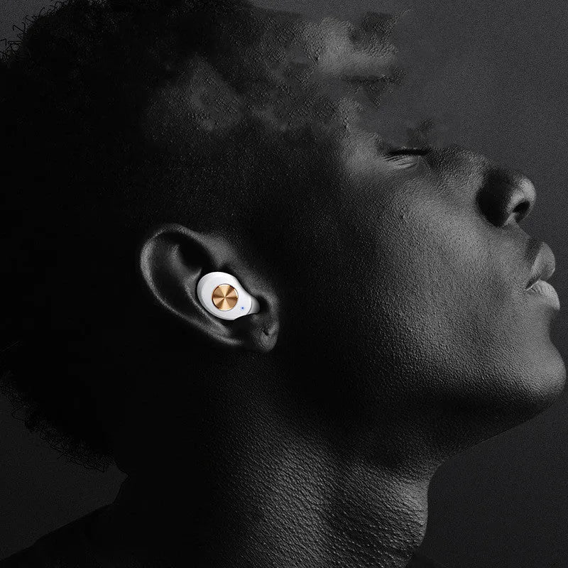Pebble Series wireless Bluetooth TWS earbuds in charging case, shown in black, dark green, and white colour options.