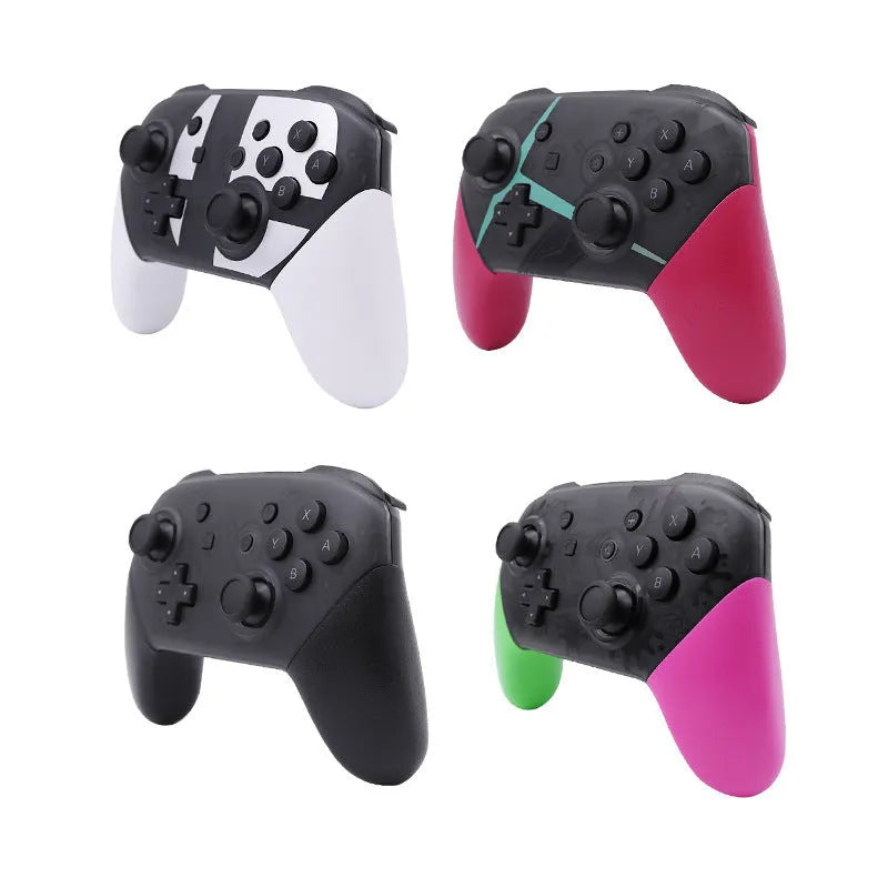 Black Switch PRO wireless Bluetooth gamepad controller for Nintendo Switch Pro Lite with USB charging cable
