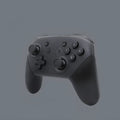 Black Switch PRO wireless Bluetooth gamepad controller for Nintendo Switch Pro Lite with USB charging cable