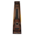 Colourful plastic children's ukulele toy measuring 38cm long for musical training