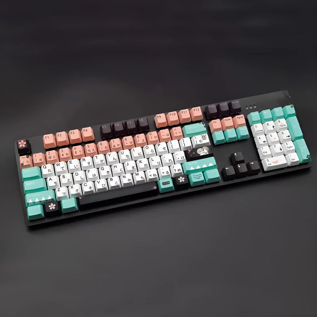 Green wireless mechanical keycap for Cherry MX compatible keyboards.