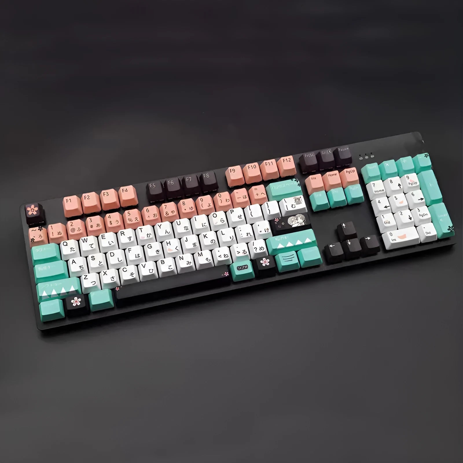 Green wireless mechanical keycap for Cherry MX compatible keyboards.