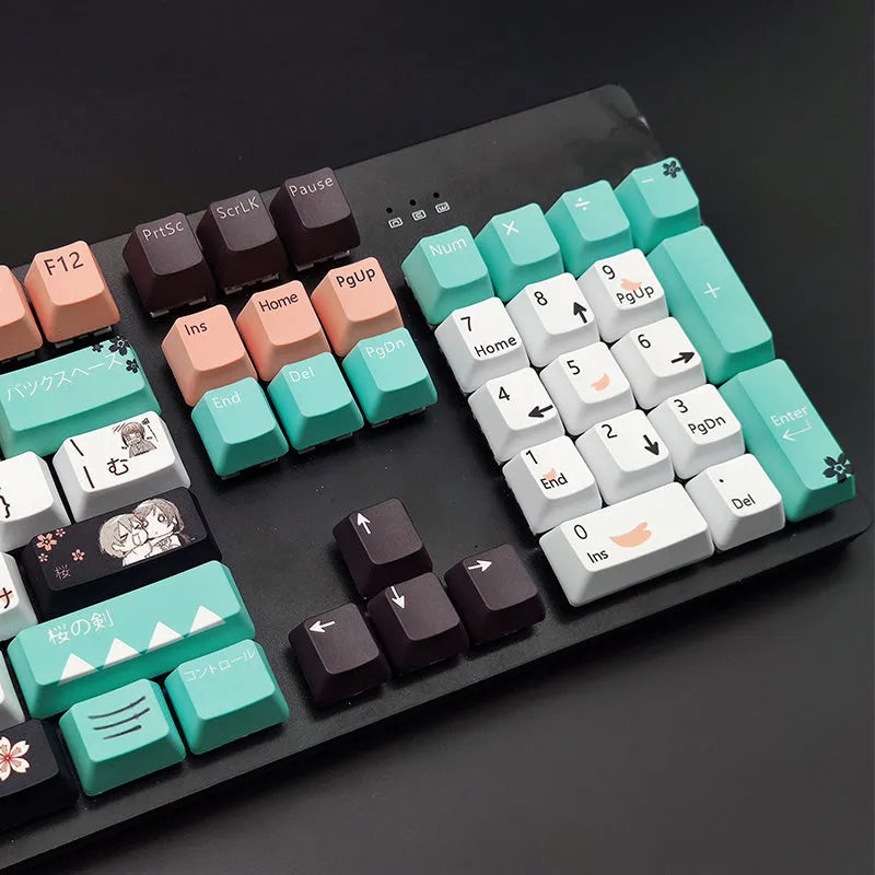 Green wireless mechanical keycap for Cherry MX compatible keyboards.