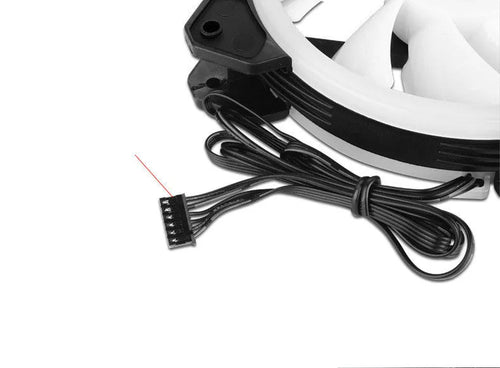 12cm camouflage pattern RGB colour changing PC chassis cooling fan