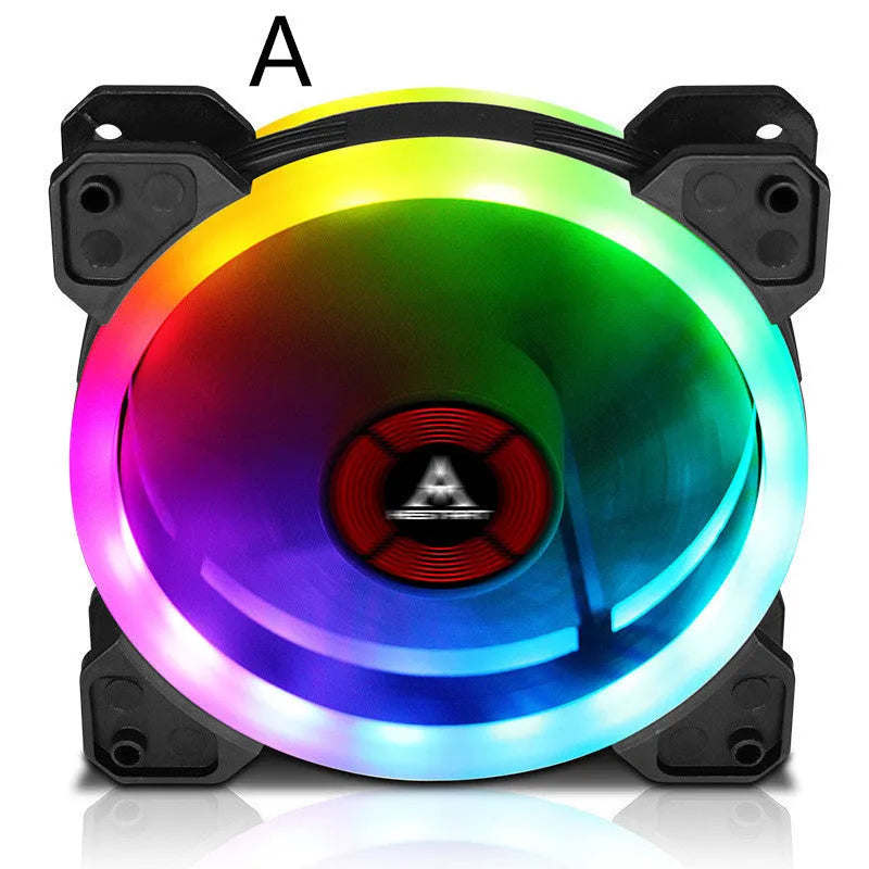 12cm camouflage pattern RGB colour changing PC chassis cooling fan