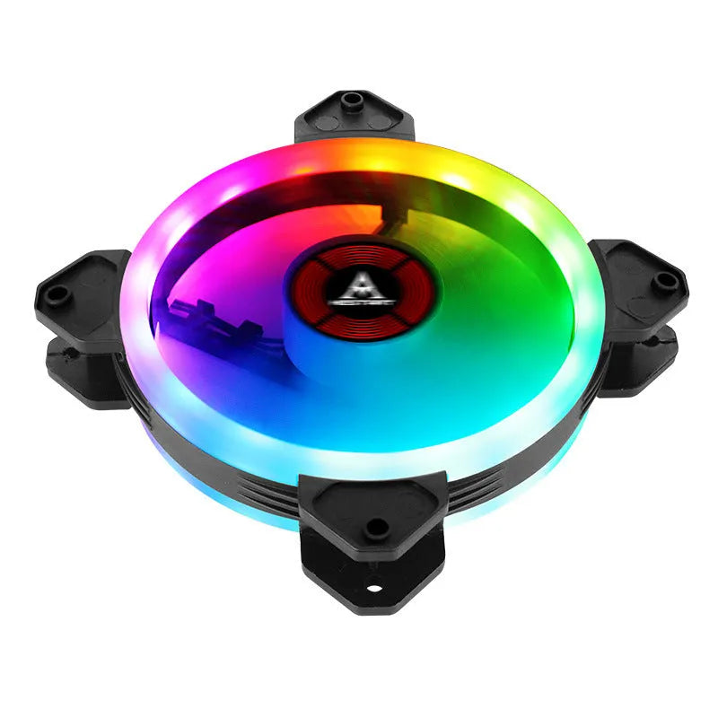 12cm camouflage pattern RGB colour changing PC chassis cooling fan