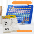 Chinese character and Pinyin learning audio wall chart for children, with optional card set.