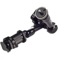 Black metal 7-inch magic friction arm with ball heads and camera mount for DSLR accessories