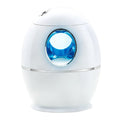 White round USB-powered aromatherapy humidifier with 800ml water tank and 36dB quiet operation