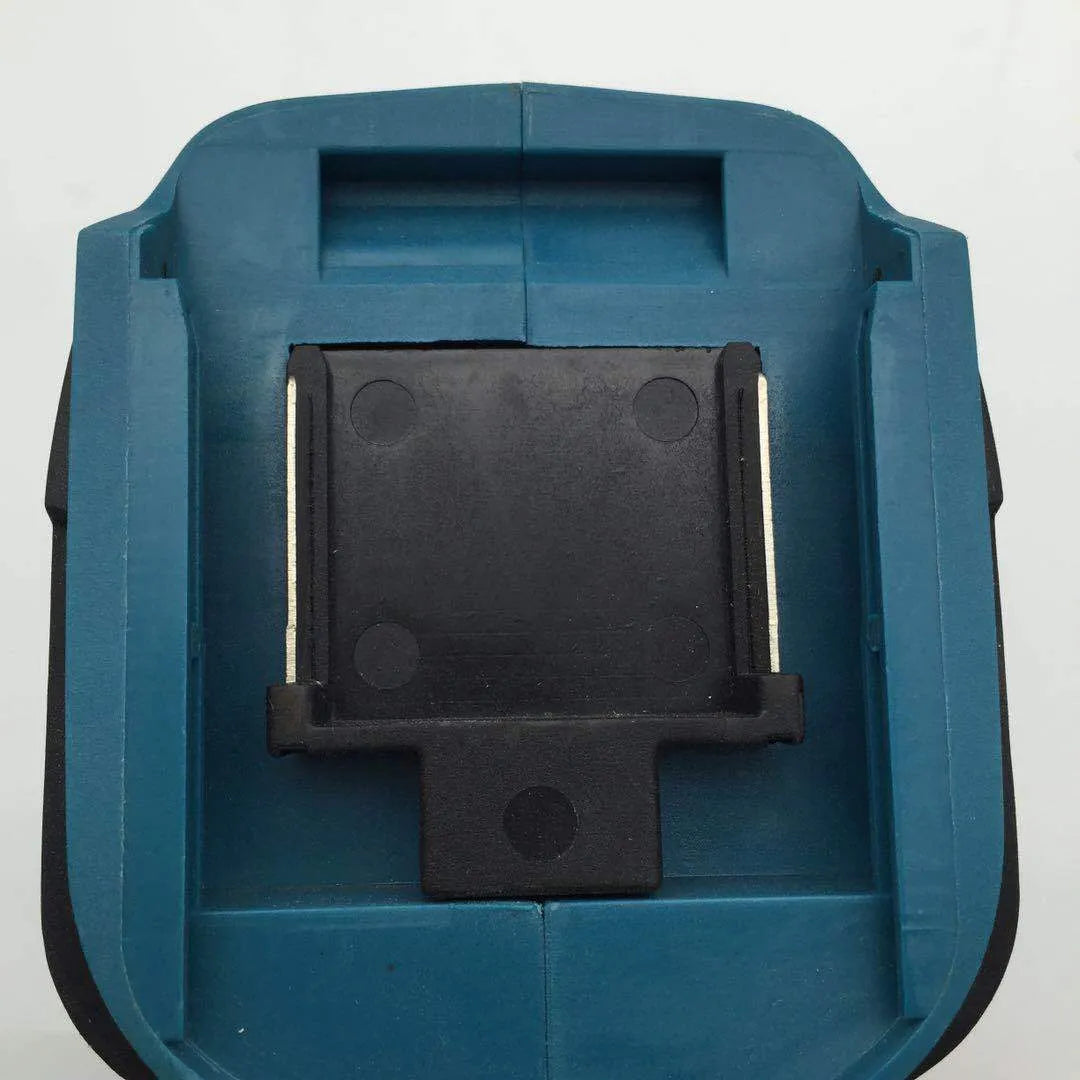 Cordless multifunction impact drill and screwdriver tool with a 13mm chuck and lithium battery pack.