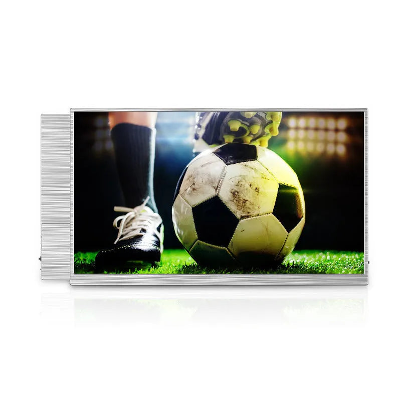 15-inch portable gaming monitor with IPS panel display and HDMI connectivity cables