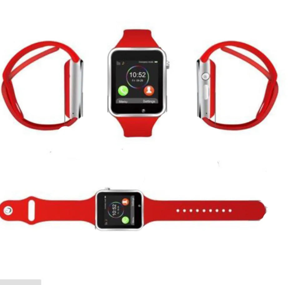 Android GSM smart watch with camera and 1.54-inch display in multiple colour options