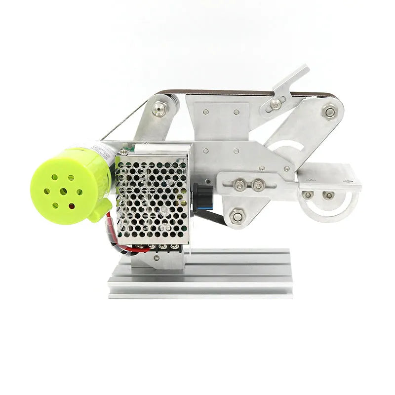 895 model desktop belt sharpening machine with speed control and angle adjustment features