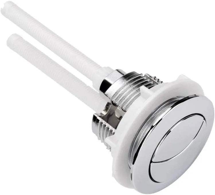 38mm white ABS plastic toilet flush button for ground drainage cisterns