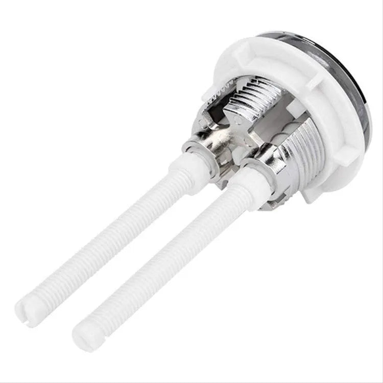 38mm white ABS plastic toilet flush button for ground drainage cisterns