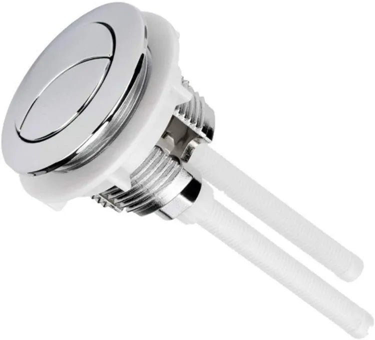 38mm white ABS plastic toilet flush button for ground drainage cisterns
