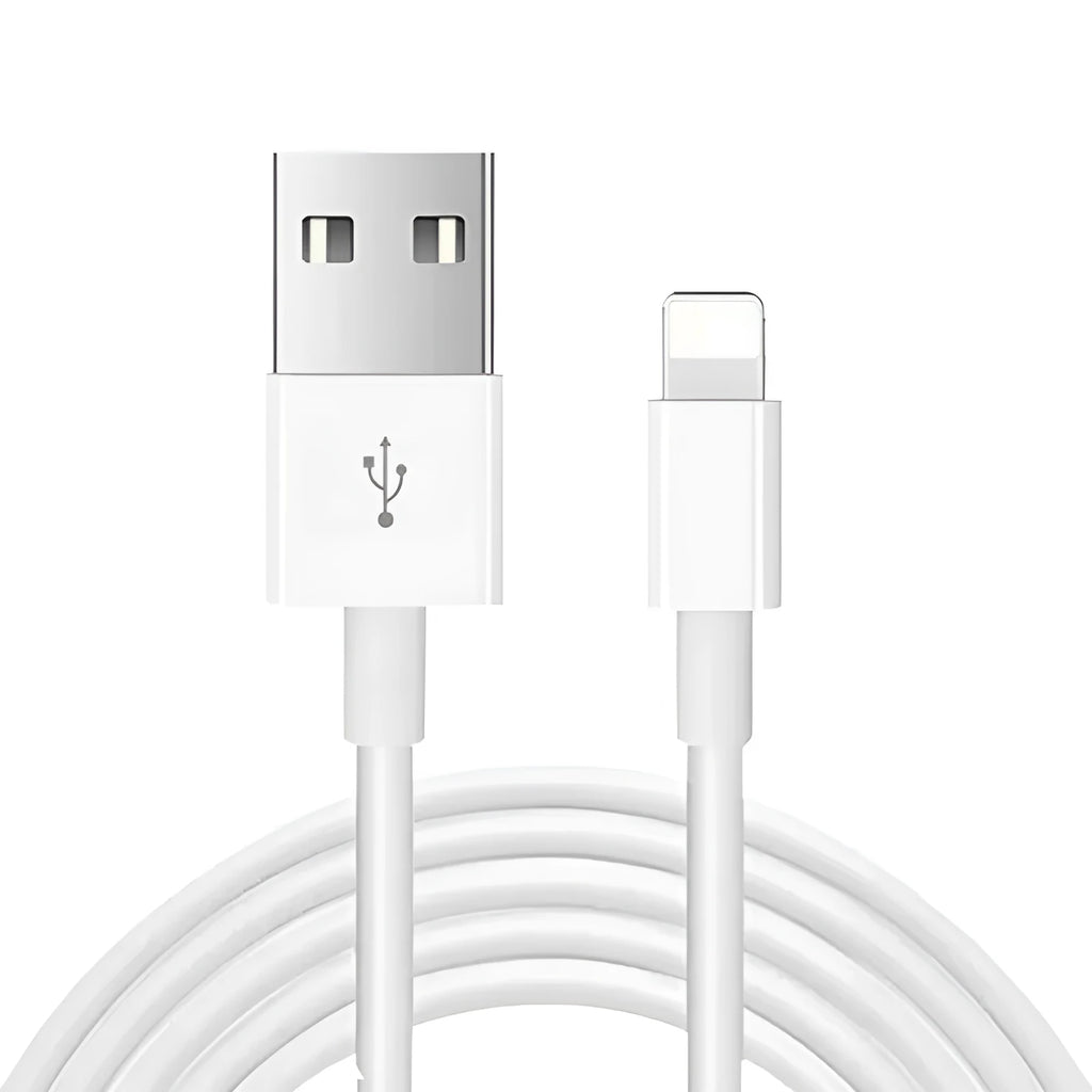 White 20W USB-C PD fast charger with 1 metre cable for iPhone and iPad