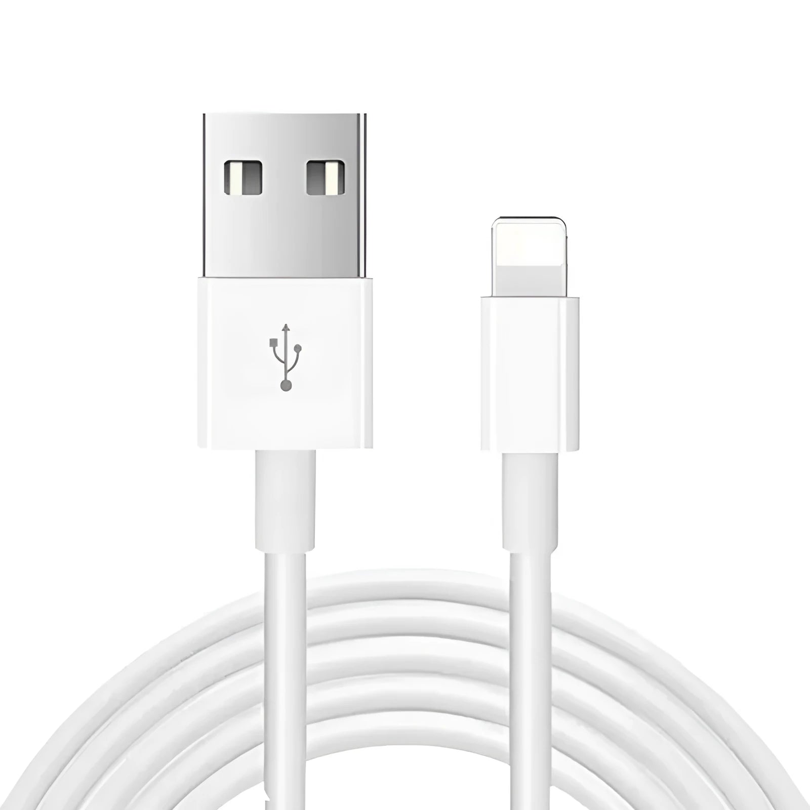 White 20W USB-C PD fast charger with 1 metre cable for iPhone and iPad