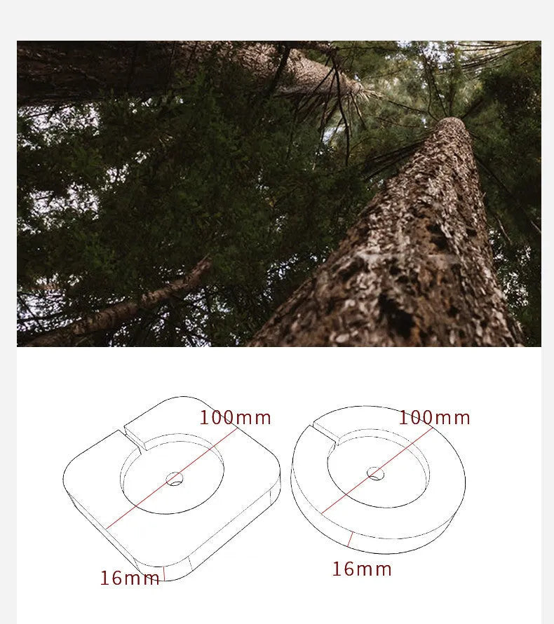 Walnut wood magnetic wireless charger for iPhone with MagSafe compatibility on desk