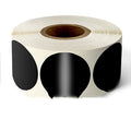 Roll of round colour marker stickers in nine colours including kraft, with 500 sheets per roll