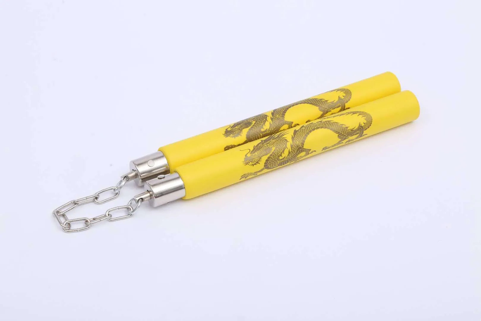 Sponge nunchaku training sticks with EVA foam padding in multiple colours