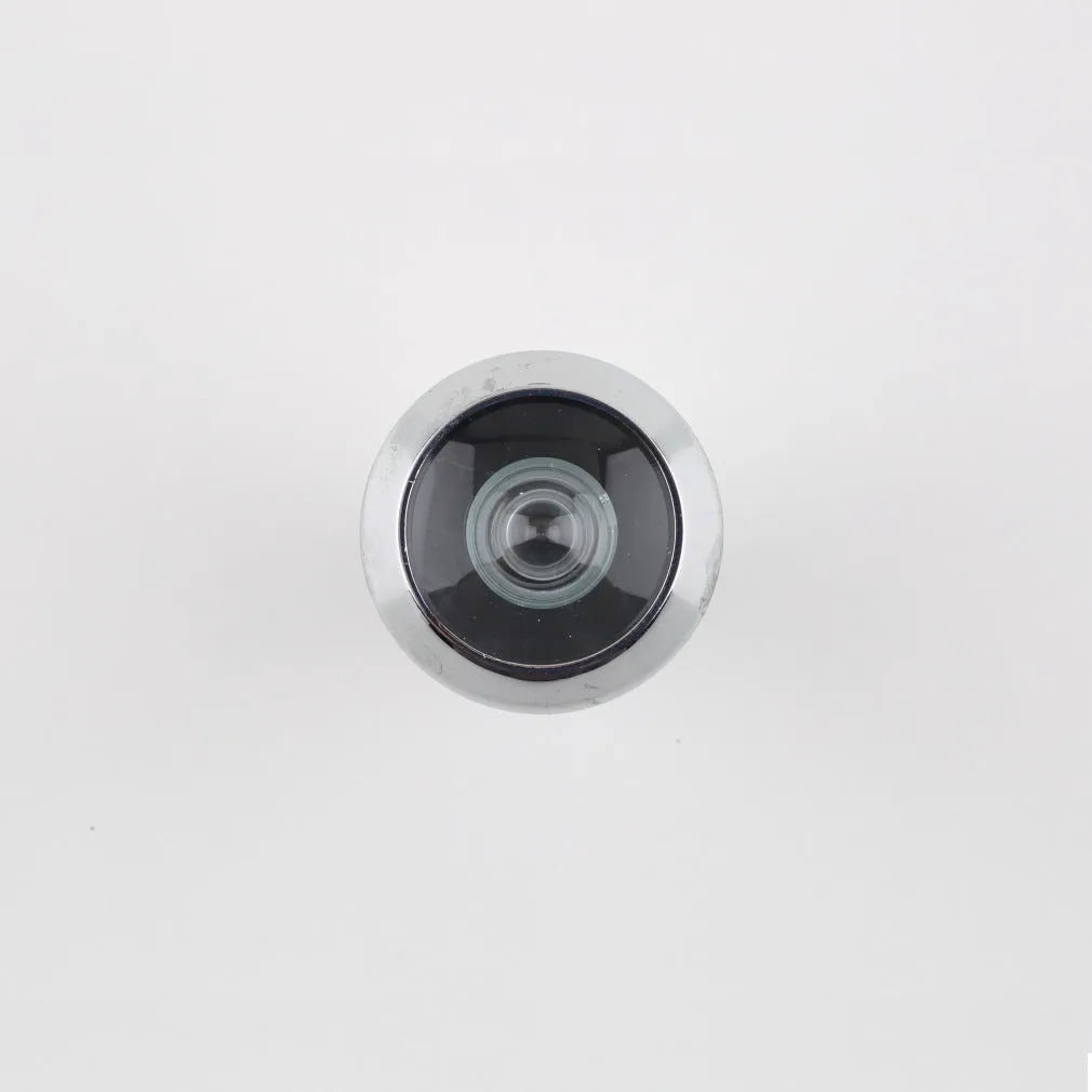 Wireless LCD visual door peephole monitor with indoor screen and outdoor camera unit.