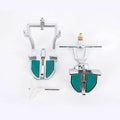 Korean dental articulator with adjustable features for laboratory model mounting