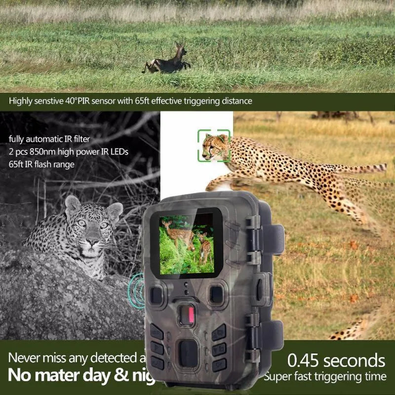 Black plastic infrared night vision monitoring device for security surveillance.