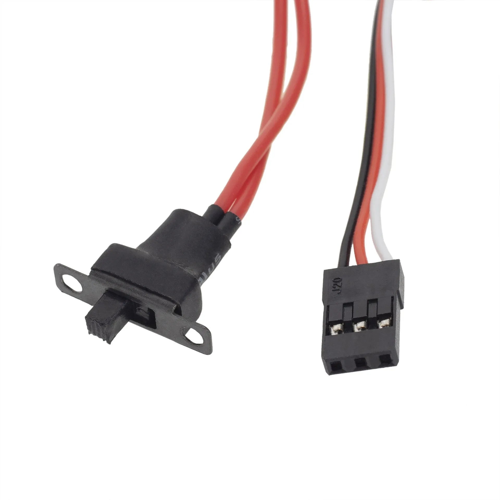 40A brushed electronic speed controller with climbing mode for 1/16th 1/18th scale RC models.