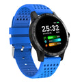 T2 smart bracelet with colour screen showing heart rate and step count display