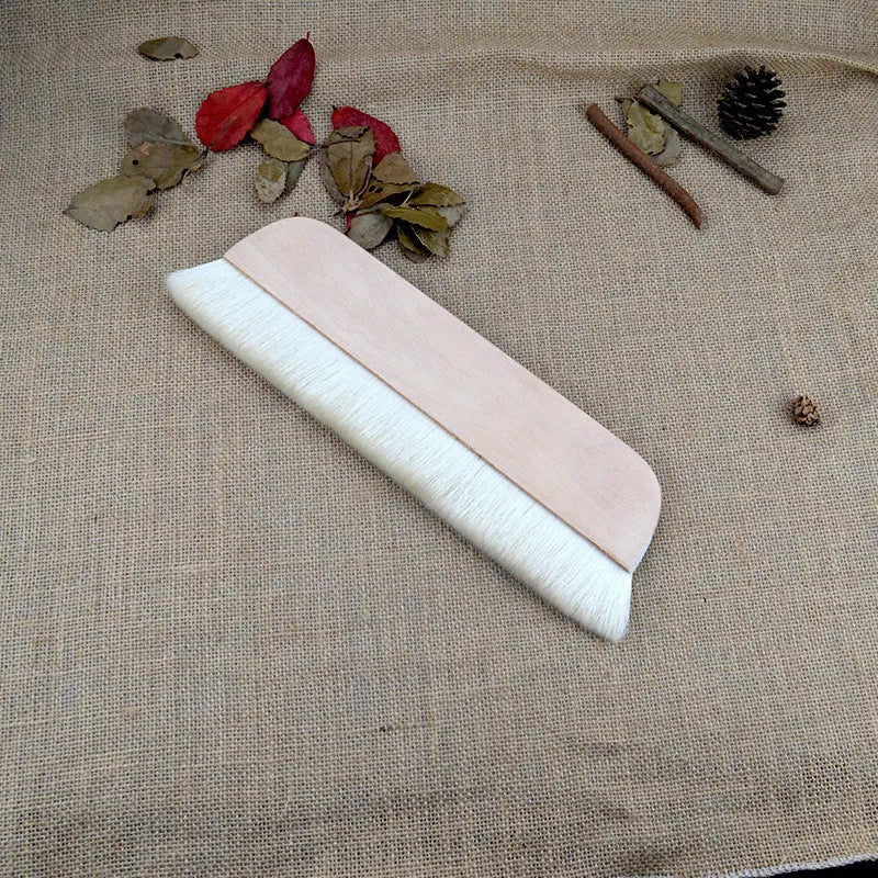 Wool brush for mounting paste boards in picture colour with size options from 8 to 14 inches