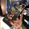 Samsung Galaxy TPU phone case with bracket in simple style for Note10 or S20 series