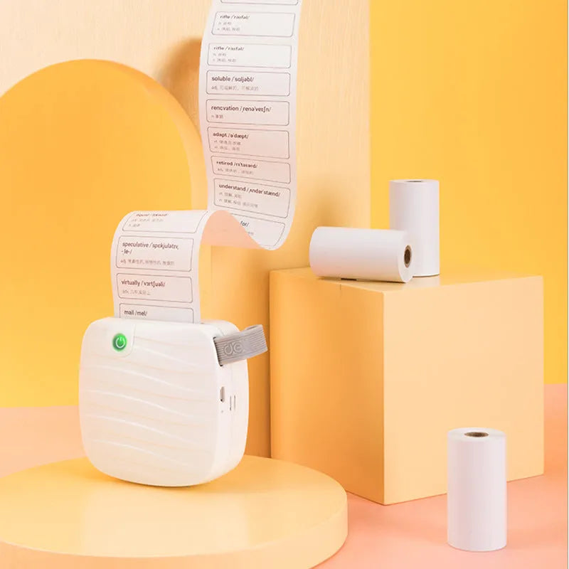 Three rolls of 57mm x 30mm thermal paper for small thermal printers