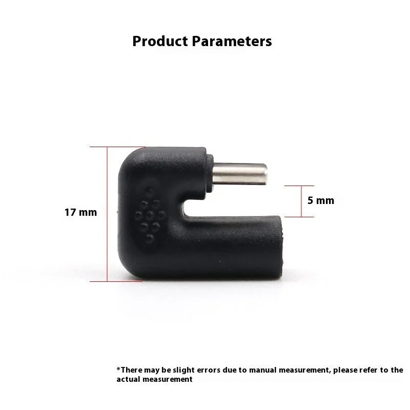 Four U-bend USB male to female adapter extension cables for mobile devices