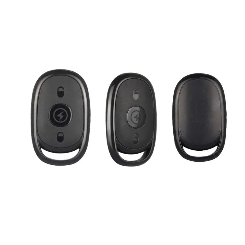 Electric car mutual-duplicating remote control with ABS housing measuring 60x37mm