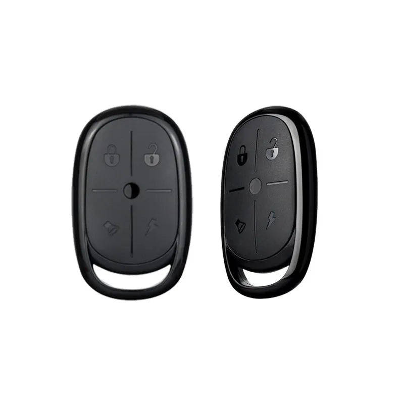 Electric car mutual-duplicating remote control with ABS housing measuring 60x37mm