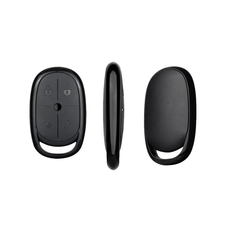 Electric car mutual-duplicating remote control with ABS housing measuring 60x37mm