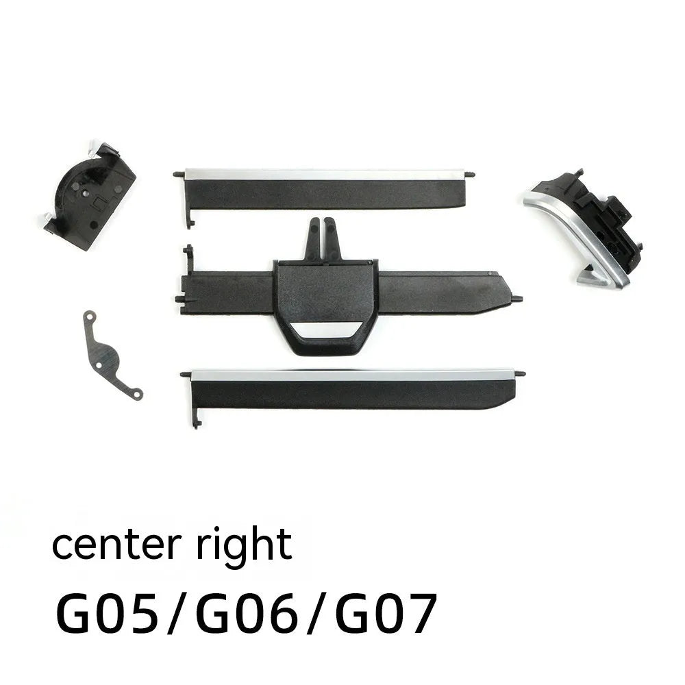 BMW G05 G06 G07 front middle air outlet plastic replacement trim part for dashboard.