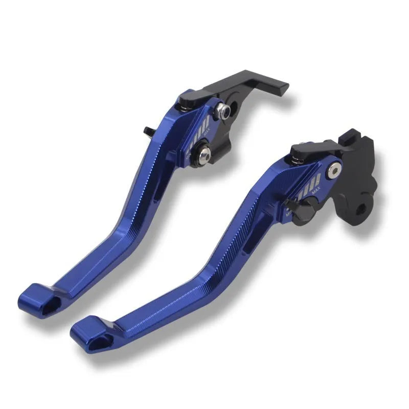Motorcycle metal clutch lever pull rod in multiple colour options: black, blue, gold, red, titanium, orange.