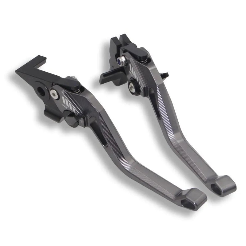 Motorcycle metal clutch lever pull rod in multiple colour options: black, blue, gold, red, titanium, orange.