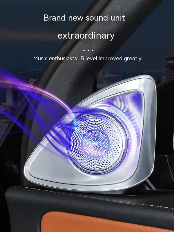 Burmester rotating tweeter speakers for Mercedes-Benz GLC X254 with waterproof ABS construction