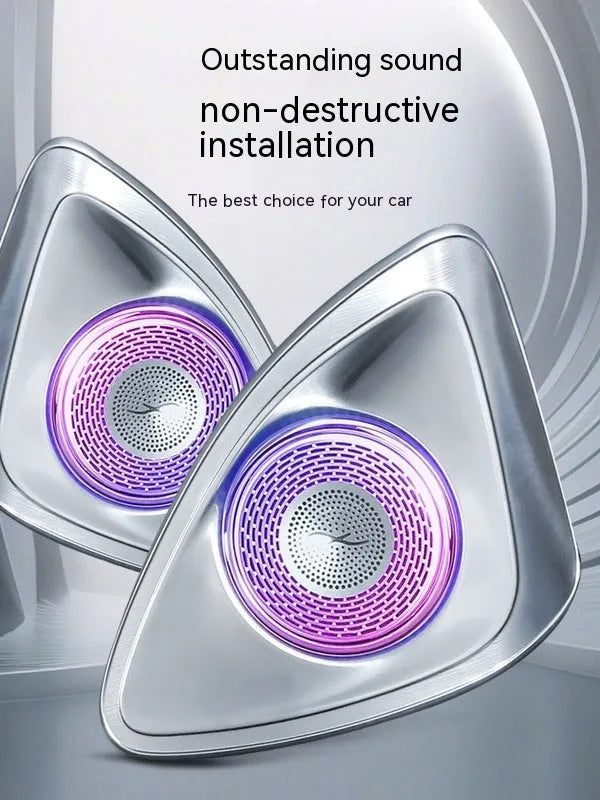 Burmester rotating tweeter speakers for Mercedes-Benz GLC X254 with waterproof ABS construction