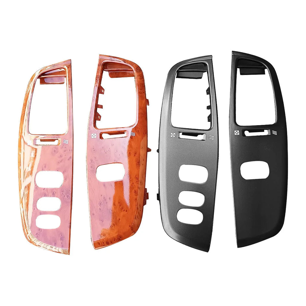 ABS plastic air outlet panel in peach wood colour for decorative ventilation covering
