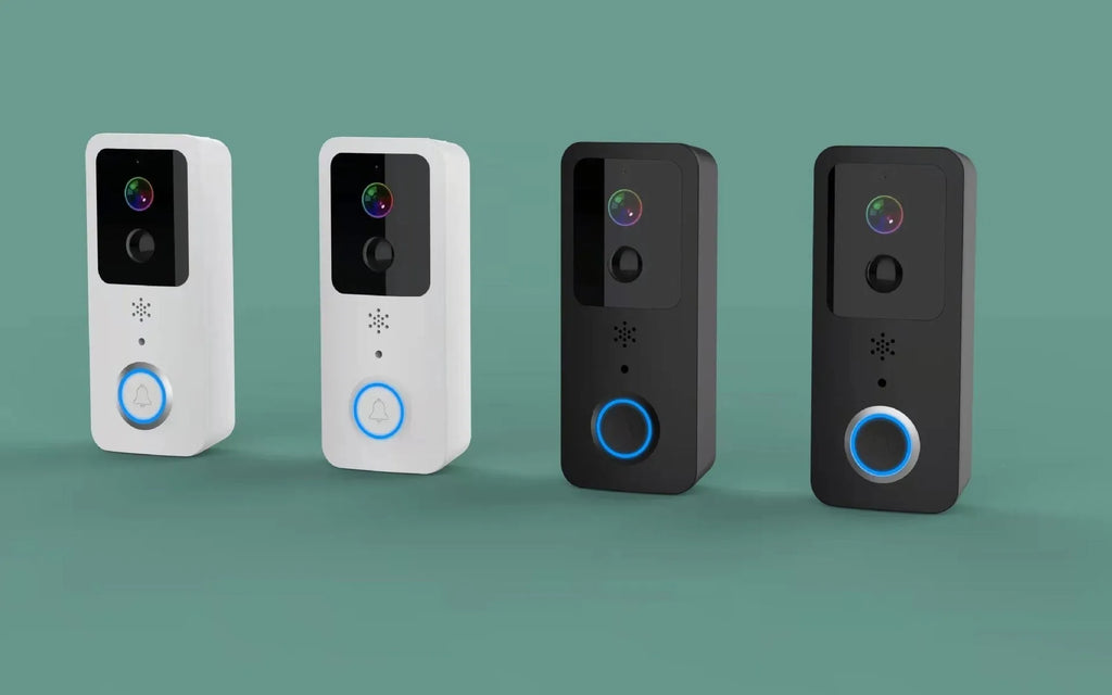 Waterproof smart visual doorbell with HD camera and remote intercom functionality