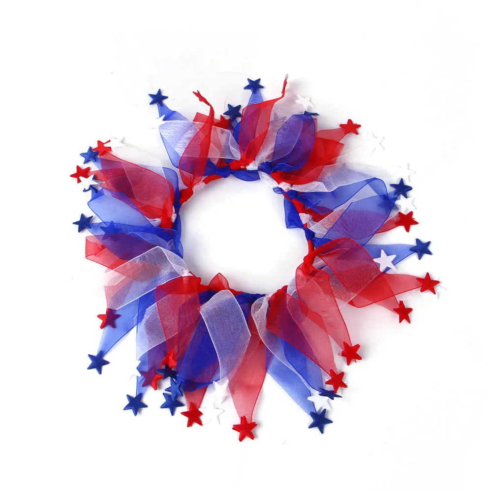 Tie-dye pet collar in Christmas and Halloween styles with cloth material construction
