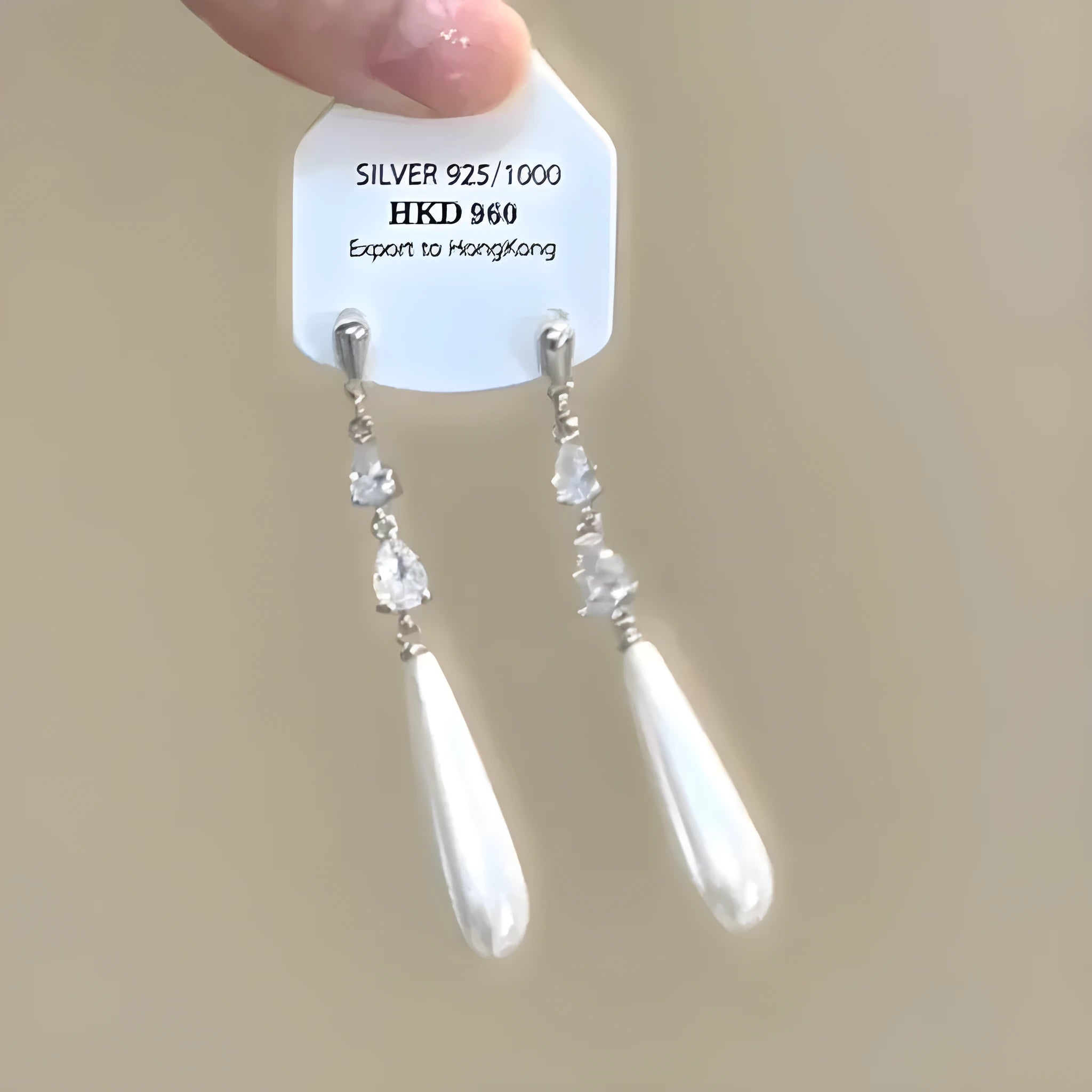 Geometric heart-shaped women's ear clips with rhinestone, star and tassel decorations on alloy.